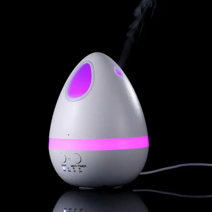 

200ml Big Egg Aromatherapy Essential Oil Diffuser LED Lights Ultrasonic Cool Mist Aroma Air Humidifier for Office Baby Hot
