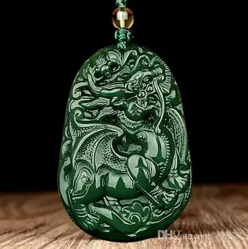 

Selling Jewelry>>>Kaiguang natural Xinjiang Hetian jadeite stone crane