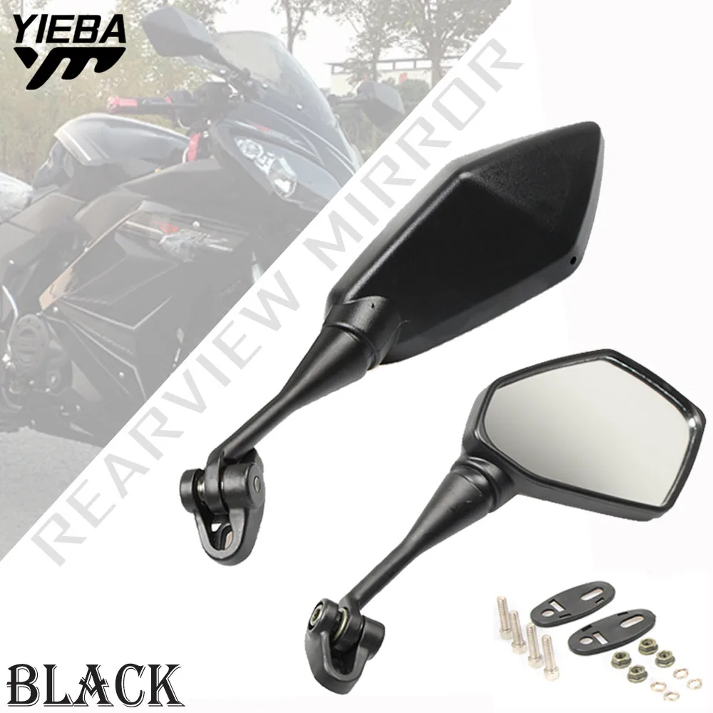 

FOR kawasaki Versys Ninja ZX-14R ZX-10R Z800 suzuki GSXR600 GSXR750 Universal Motorcycle motorbike Side Mirrors Rearview Mirror