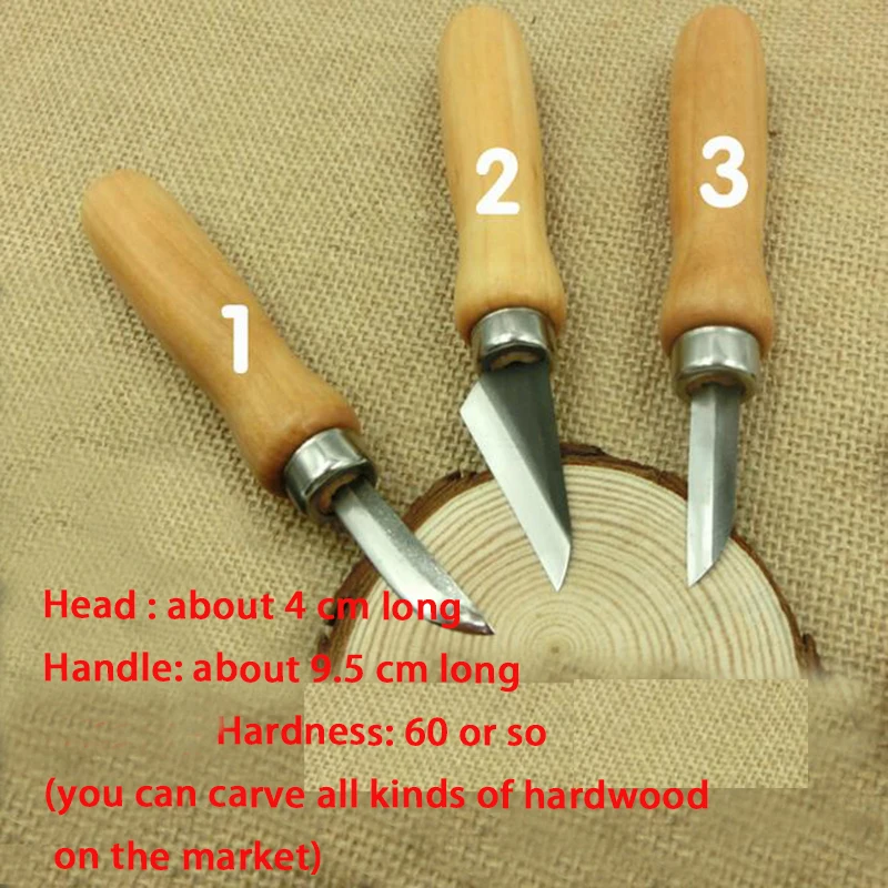 High Quality Hand Grafting Knife / Wood Carving Knife Dig Spoon Broach Woodworking Tools