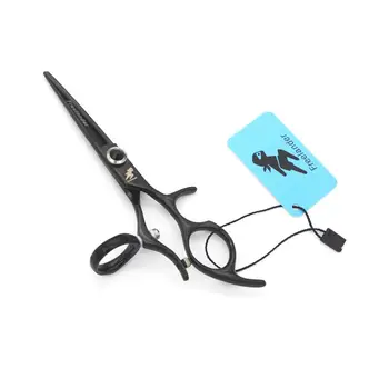 

5.5inchs Freelander black Rotate 360 degrees straight pet scissors