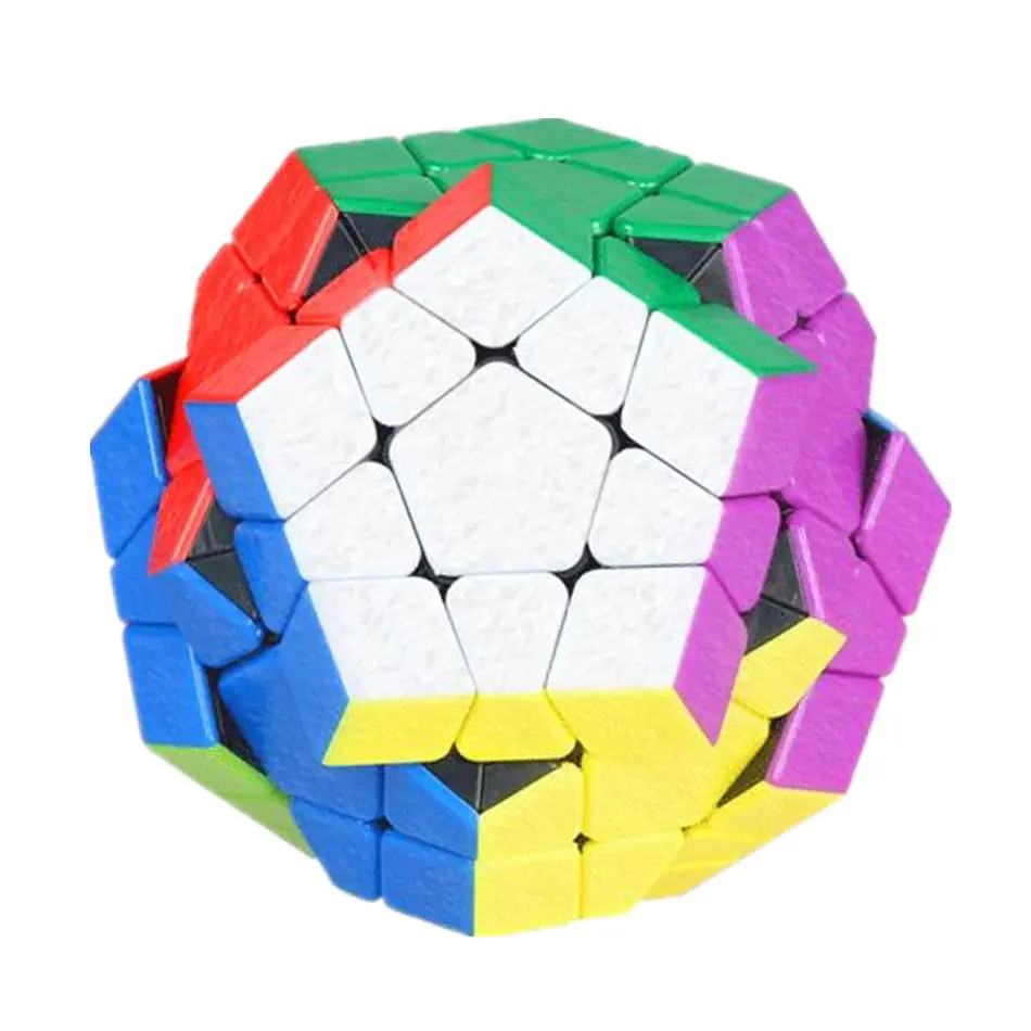 

Shengshou 3x3 Megaminx Cube Stickerless 3x3x3 Gem Magic Cube 3Layers Speed Cube Professional Puzzle Toys For Children Kids Gift