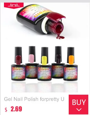 Гель-лак для ногтей forpretty УФ-лак Esmalte Para Unha Bling Vernis Перманентный замачиваемый цвет Led Esmaltes Pintar A Ongle