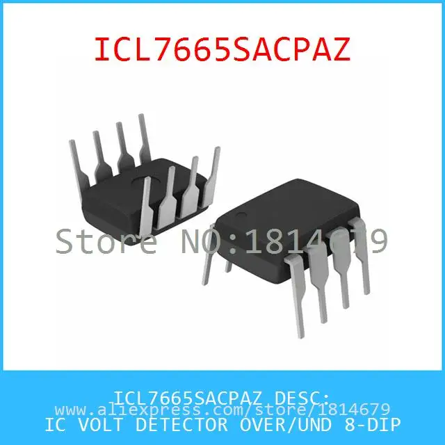 Бесплатная Доставка 1 Шт./лот ICL7665SACPAZ IC VOLT ДЕТЕКТОР OVER/UND 8-DIP 7665 ICL7665 |
