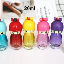 1 шт. 20 мл милая кукла в форме духов стеклянный пульверизатор многоразового использования распылитель Женская бутылочка одеколона для путешествий красочные