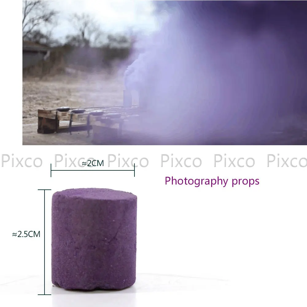 Pixco 3 шт. реквизит для фотосъемки дым Effe для рекламы студия фильм драма выставка для сценического цветного освещения и художественных фотоэф...