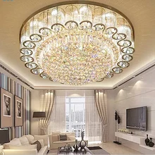 Modern Living room round crystal Ceiling Lights European luxury suspension lamp home lighting Foyer bedroom crystal Ceiling Lamp Modern Living room round crystal Ceiling Lights European luxury suspension lamp home lighting Foyer bedroom crystal Ceiling Lamp