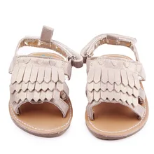 Высококачественные мокасины для маленьких девочек; Летняя обувь с бахромой для девочек