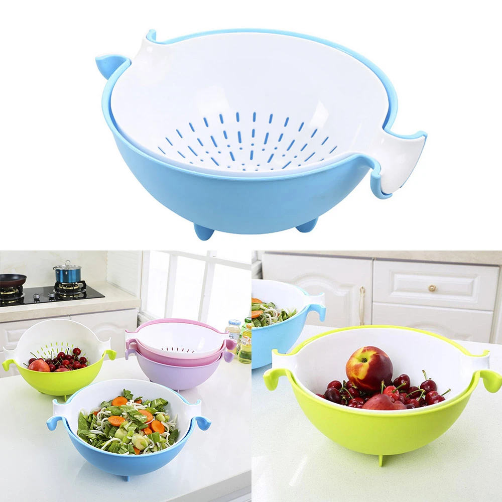 2in1 MIXING BOWL WITH SIEVE 3 ASST COLOURS