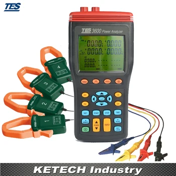 

NEW 100% 3P4W Power Quality Analyzer Tester TES-3600