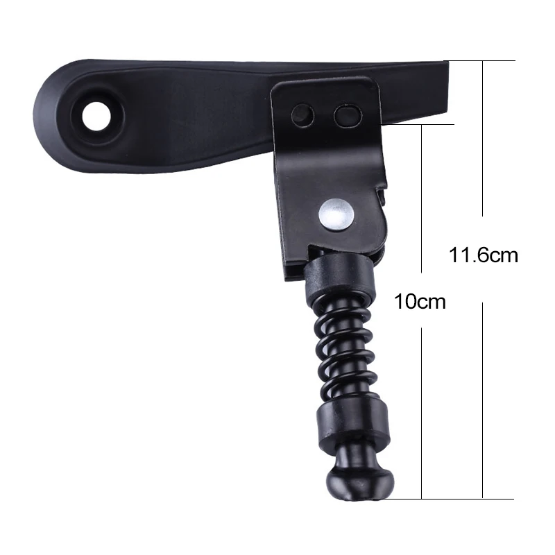 الكربون الألياف سكوتر kickstand الكهربائية لوح التزلج حامل ثلاثي القوائم سكوتر أجزاء