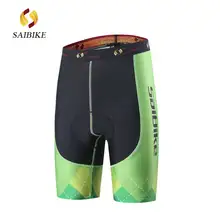 saiBike Cycling Shorts Downhill MTB Mountain Road Bike Shorts 4D Padded Bicycle Short Pants Anti-sweat Breathable Ciclismo