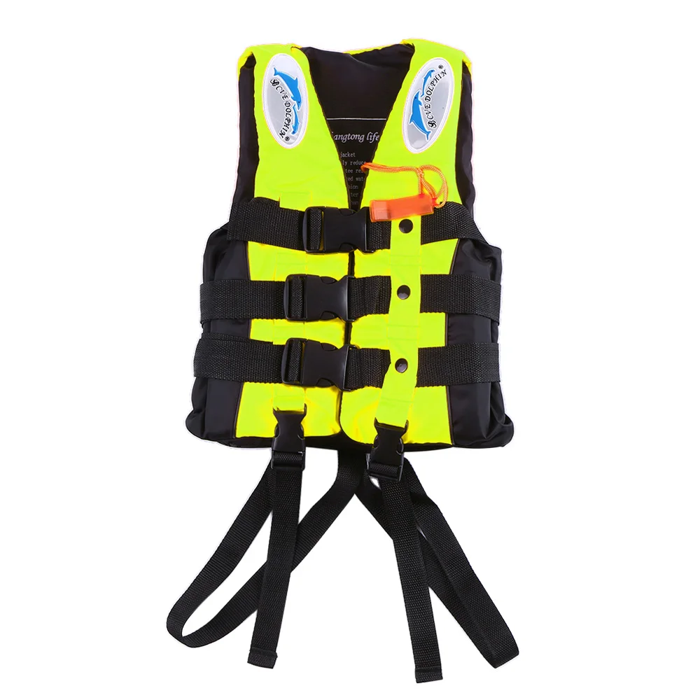 Профессиональные детские спасательные жилеты Aldut для рыбалки, серфинга, спасательный жилет для пляжа, плавания, плавающий спасательный жилет - Цвет: Green M Adult