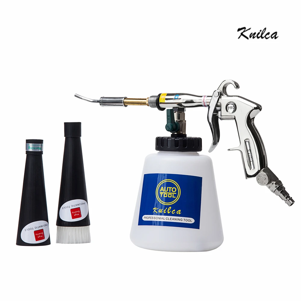 

Knilca Black Tornador Car Cleaning Gun Dry Cleaner Tornador Apparatus With Metal Bearing Turbo Twister Pneumatic Car Tool