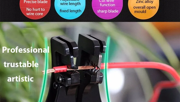 LAOA многофункциональный автоматический инструмент для зачистки проводов, высококачественный материал из цинкового сплава, брендовые плоскогубцы, электрический инструмент, подарочная коробка