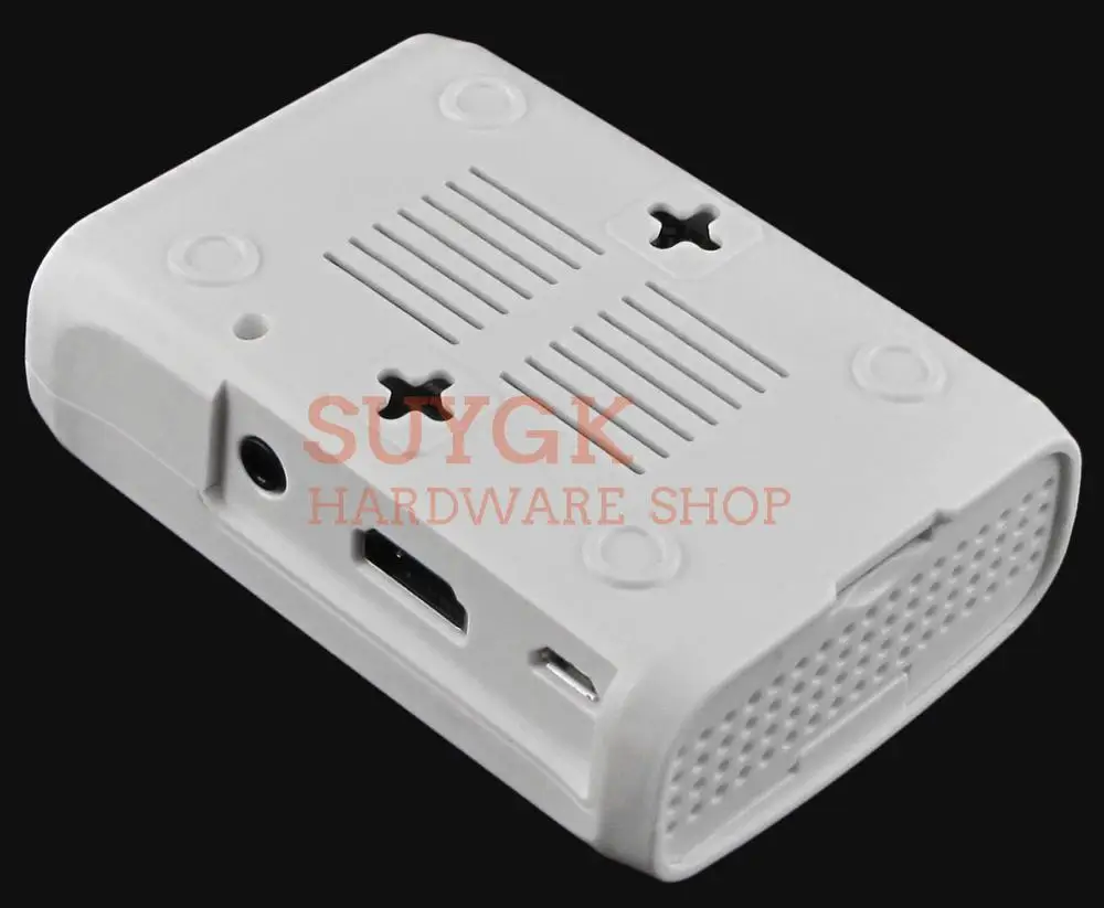 Raspberry PI 3 Модель B+ плюс белый чехол Корпус ABS Пластик коробка для Raspberry PI 2, PI3 Модель B, PI 3B