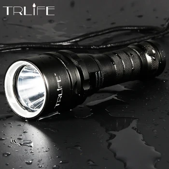 

Scuba Diving Flash Light Submarine Lights L2 100M Underwater Divi For Flashlight 18650 Torch Waterproof Night Lamp
