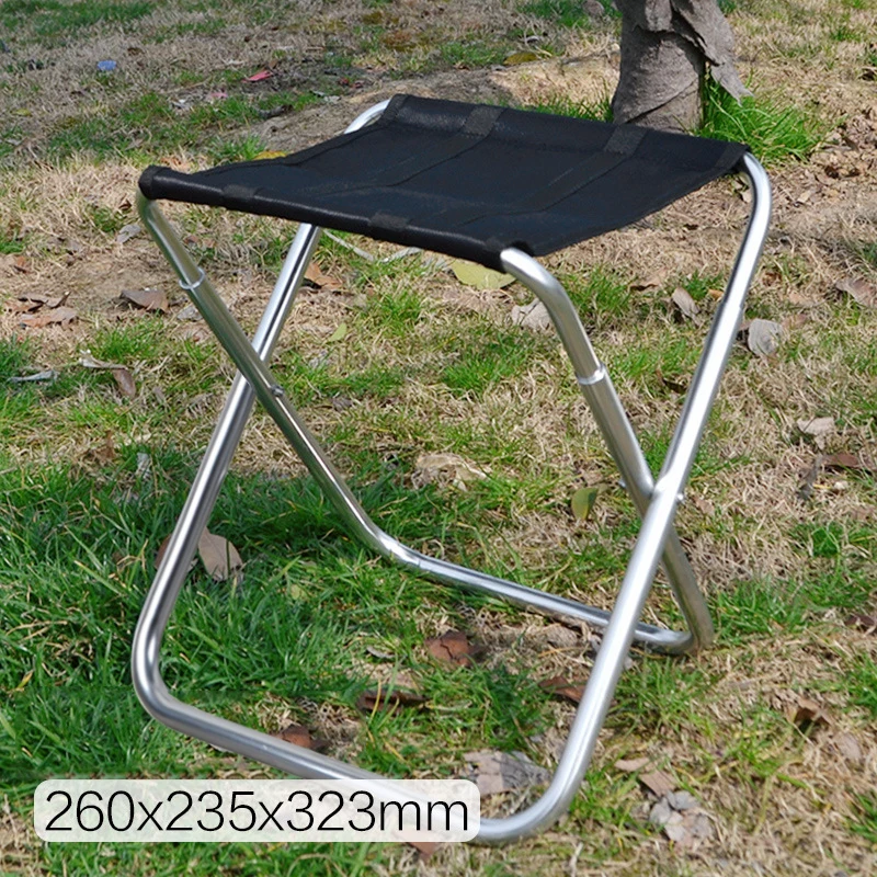 Открытый алюминиевый сплав складной Досуг большой стул для пикника и пешего туризма портативный складной стул табурет