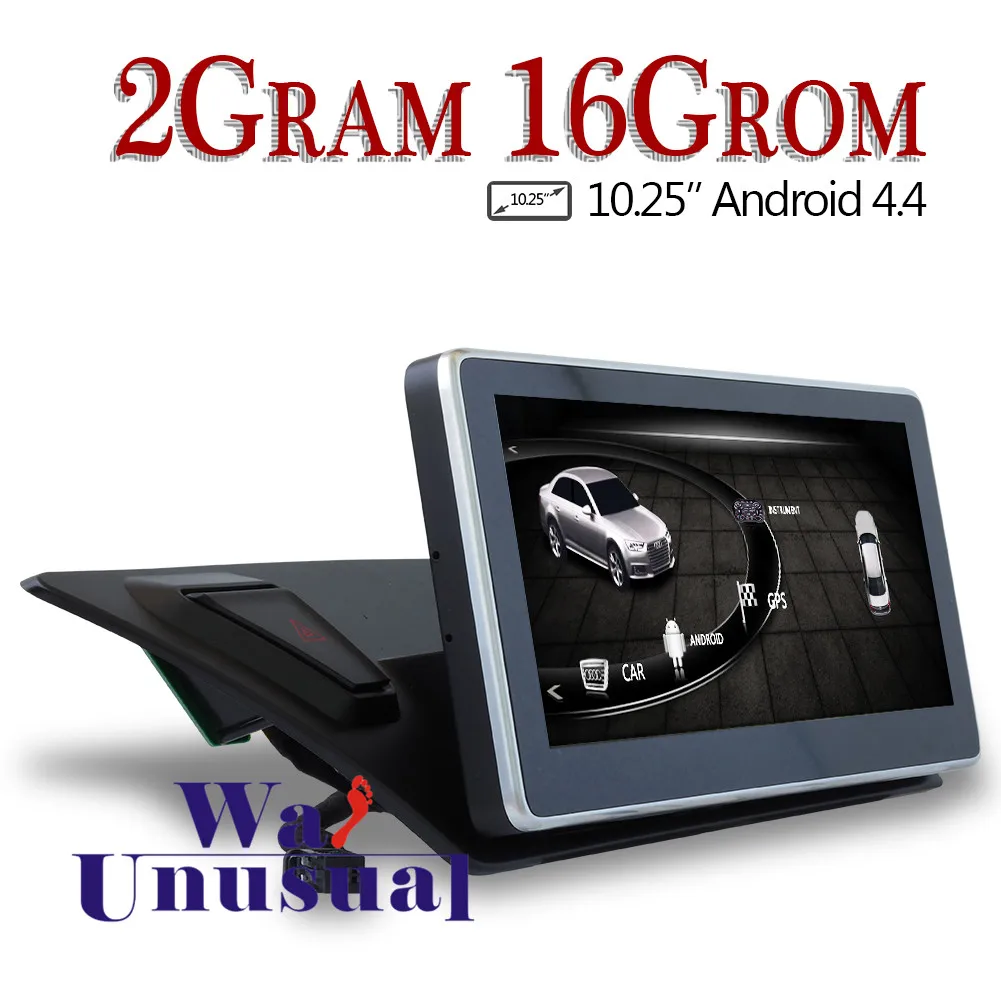 Cheap WANUSUAL 10.25Inch Quad Core 16G 2G RAM Android 6.0 GPS Navigation for Audi A4L A5 Q5 2012 2013 2014 2015 2016 2017 With BT WIFI 0