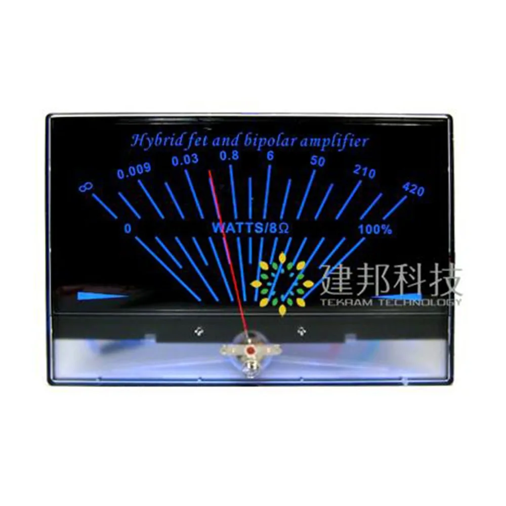

1pc P-200 Class A Power Amplifier Tube Level Meter DB Table Audio power VU Meter