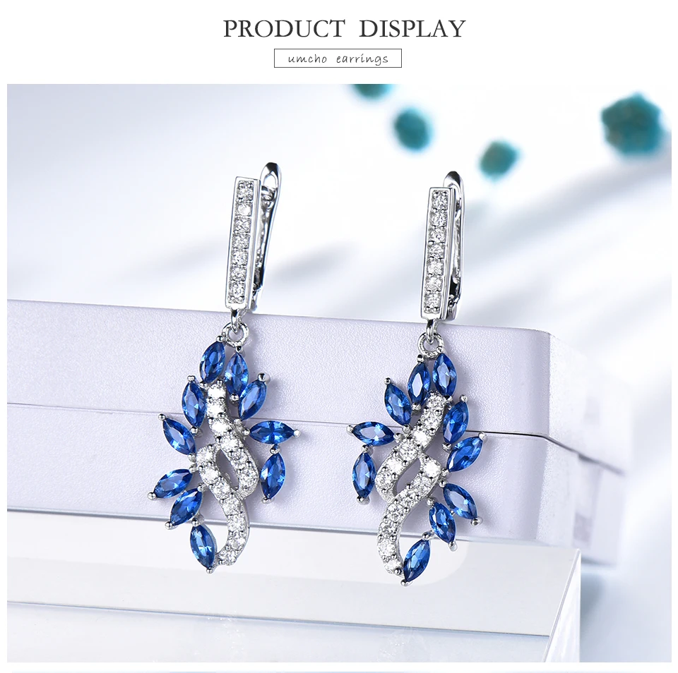 UMCHO-Sapphire--925-sterling-silver-earrings-for-women-EUJ088S-1pc_03