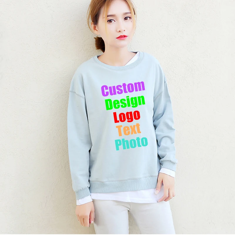 logo sweatshirts women's