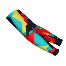 Мужской яркий цвет Велоспорт бег велосипед УФ Защита от солнца запонка Защитная велосипедная Спортивная рука гетры рукава