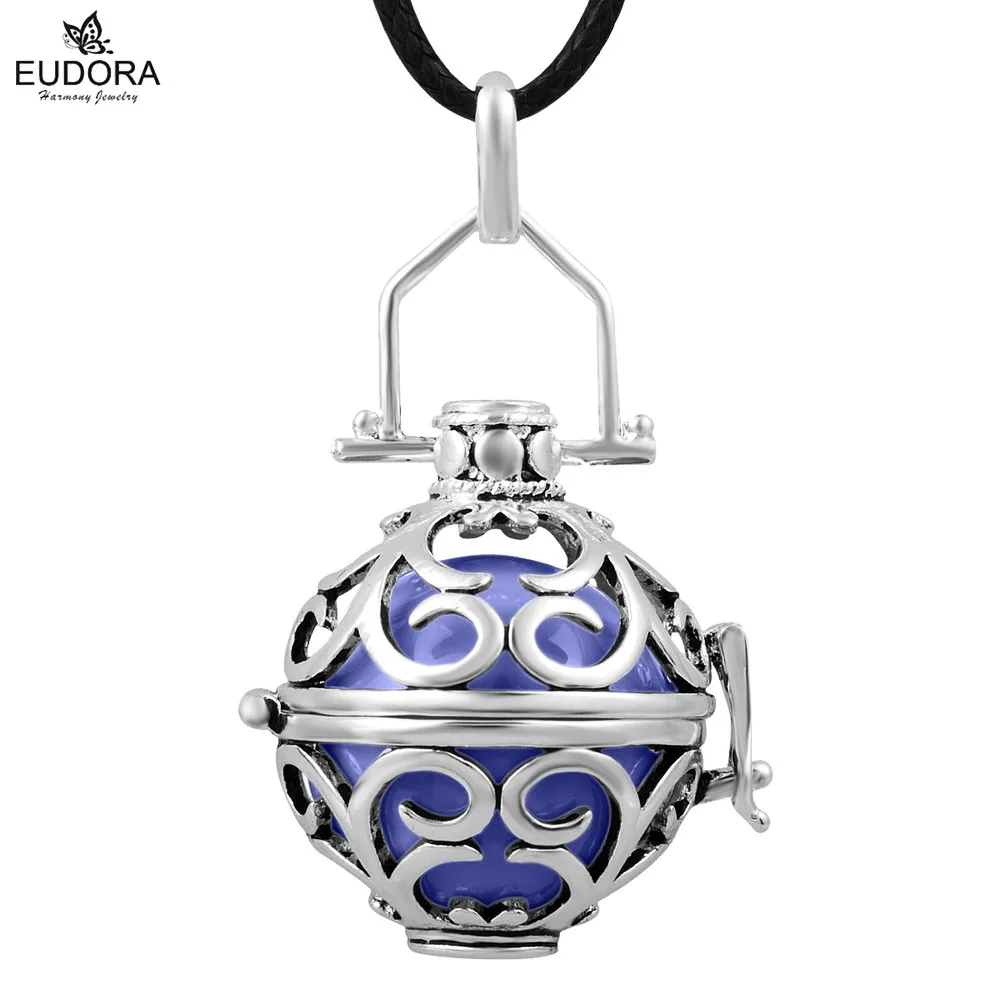 Eudora ожерелья для мам 18 мм подвеска Гармония медная металлическая клетка с