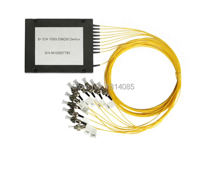 Módulo pigmentado de ABS, 100G, 8 canales, Simplex DWDM con FC/PC, gran oferta