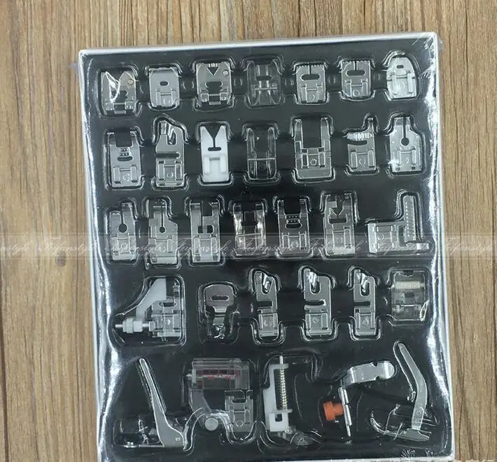 32 PCS Domestic font b Sewing b font font b Machine b font Foot Presser Feet