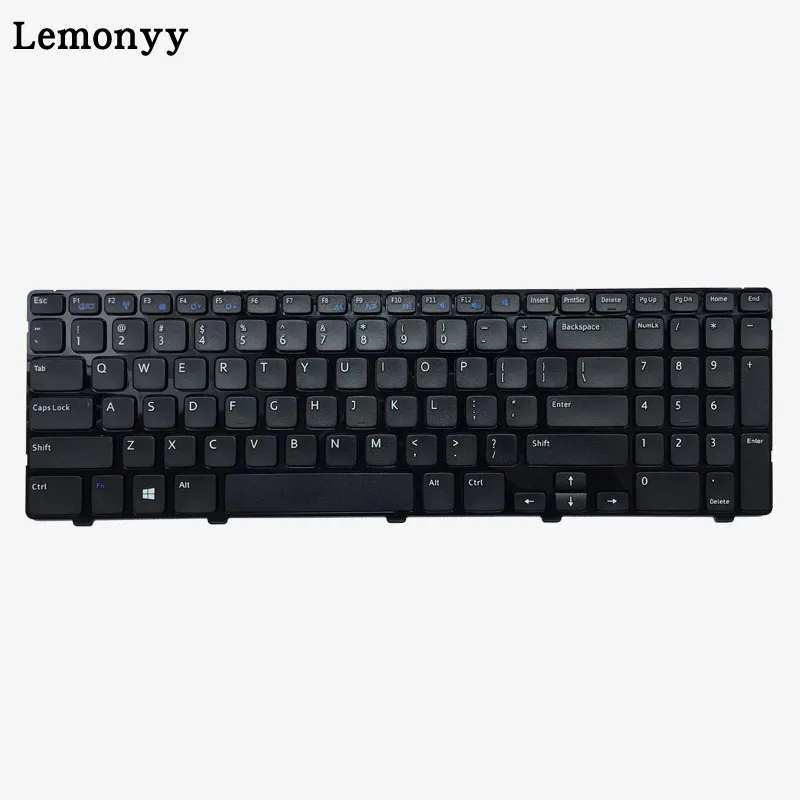 US keyboard for DELL Inspiron 15 3521 15R 5521 black English laptop keyboard with frame