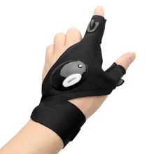 ITimo Repairing Finger Light LED Glove Flashlight Torch Mini Portable Light Multi-use for Camping Hiking Fishing
