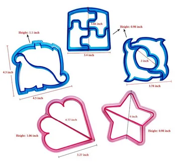 

by dhl 1000pcs high quality Sandwich Mould Cutter Car Dog Shape Baking Cake Bread Toast Mould Maker