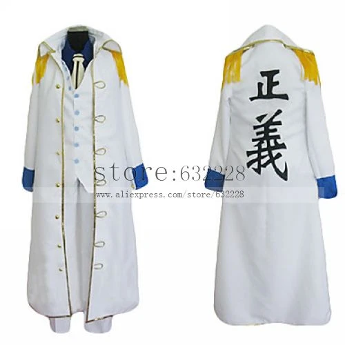 ワンピース提督青キジkuzanコスプレ衣装マリンコート Coat Manufacturer Costume Halloweencoat Sable Aliexpress