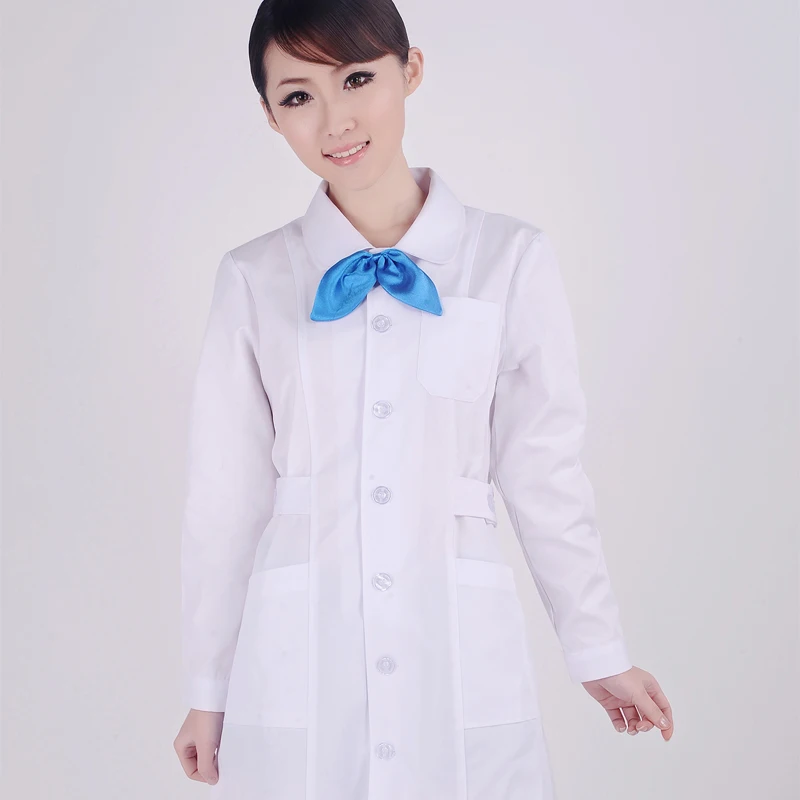 Hot Sale Women Medical Clothing White Medical Uniform Medical Scrubs