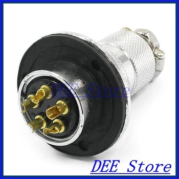 

P25-5 Core 25mm 5 Pin Stepper Motor Aviation Connector Plug