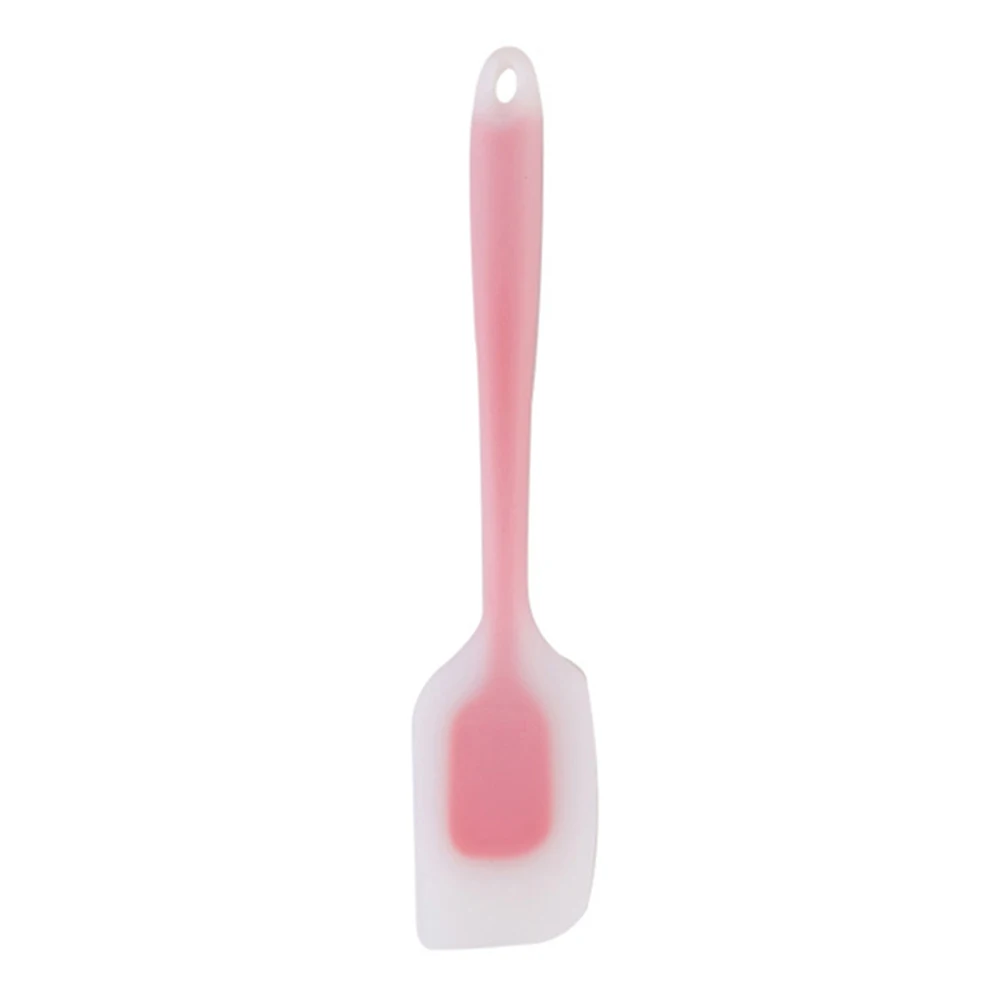 Silicone Ice cream Spatulas Cake Dough Scraper Brush Kitchen Butter Mixer Baking Pastry Tool Kitchen Utensil Kitchenware - Цвет: Красный