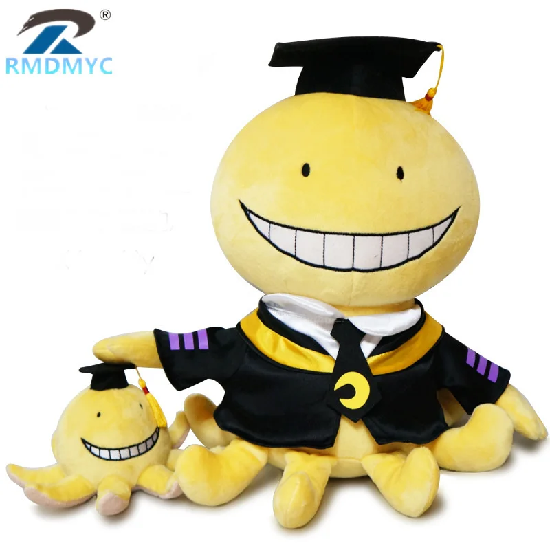 2018 новый аниме Ansatsu Kyoushitsu Korosensei осьминог плюшевые игрушки мягкие куклы убивающие