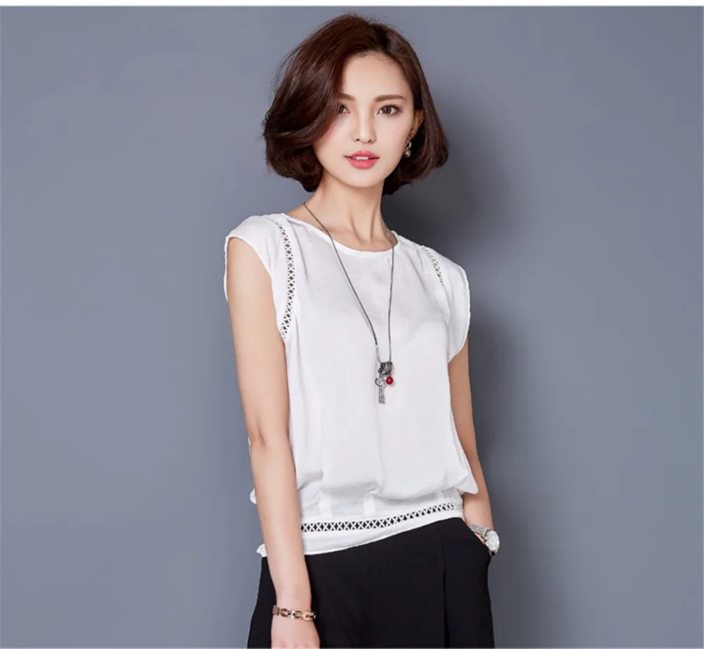 Big Size M-3XL Luxury Chiffon Tank Top For Women Summer Fashion Crop Tops Women\'s Sleeveless Tank Vest Tops Lady Sexy Camis (23)