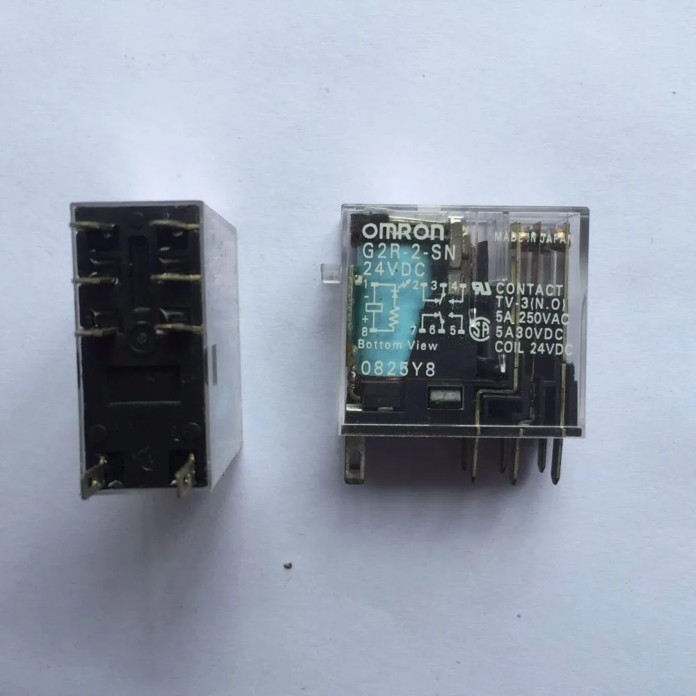 5 шт. G2R-2-S 12VDC 24VDC 110VAC 220VAC реле и основание | Обустройство дома