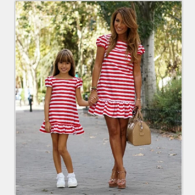 2019 vestidos de la hija de madre de la familia bebé chica ropa niños  vestidos para niñas Shein mamá y mí ropa grande Ssiter|Trajes iguales de  familia| - AliExpress