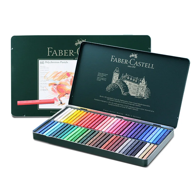 Цветной мелок FABER CASTELL/36/60 12/24 цветная профессиональная Пастель для художника