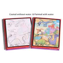Hot Toys Kids Educational  Water Magic Drawing Book  Painting Board Coloring    with  Doodle Pen