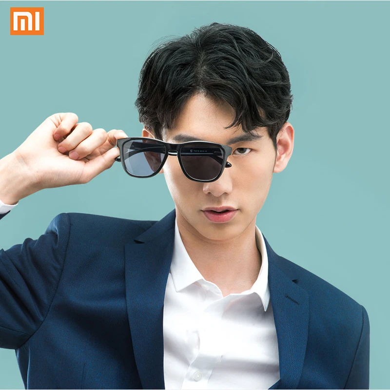Xiaomi Mijia Авиатор солнцезащитные очки Xiaomi солнцезащитные очки эффективный фильтр блики самовосстанавливающаяся способность Рогатка Адаптивная структура