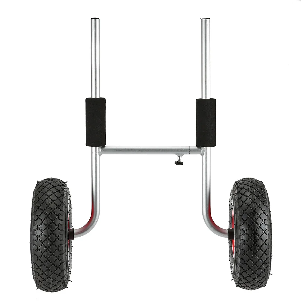 

50KG Loading Capacity Detachable Kayak Trolley Energy-saving Two-wheeled Kayak Carrier Cart
