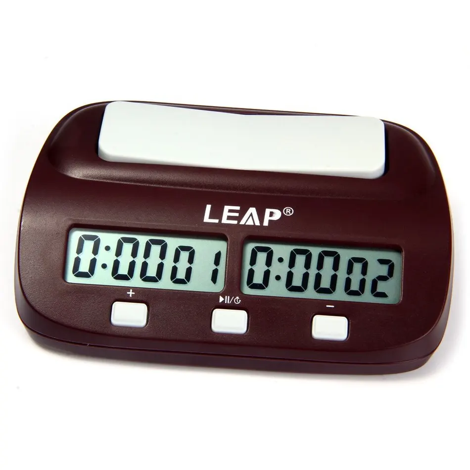 LEAP цифровые профессиональные часы для шахмат подсчитывайте таймер вниз