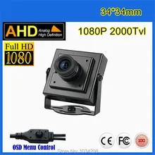 Hot Sale Micro Ahd Imx322 1080P 2000TVL 2.0megapixel AHD Kamera CCTV Security Indoor AHD Mini Camera Ahd