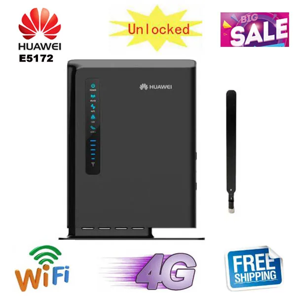 Оригинальный разблокированный Huawei E5172 Wi Fi роутер с поддержкой CPE 4G LTE 100 Мбит/с|wireless