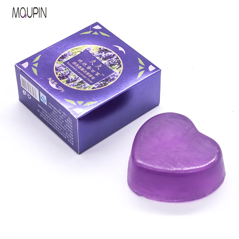 

MQUPIN 125g Handmade Heart Shape Design Rosemary Natural Soap Bar Wedding ceremony For Bath Using Soap For Body Beauty Soap
