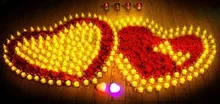 2016 LED Flameless Candle Light Electronic Flash Multi Colors Light Candle Lamp Weding Party Decor Free Shipping 6Z-HD001